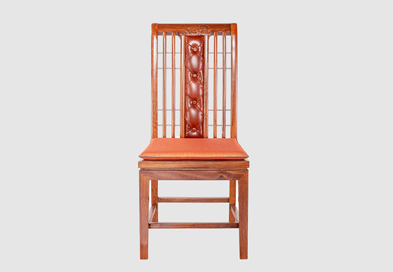 渝北芙蓉榭中式实木餐椅效果图